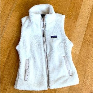 Lady’s Patagonia white vest size small